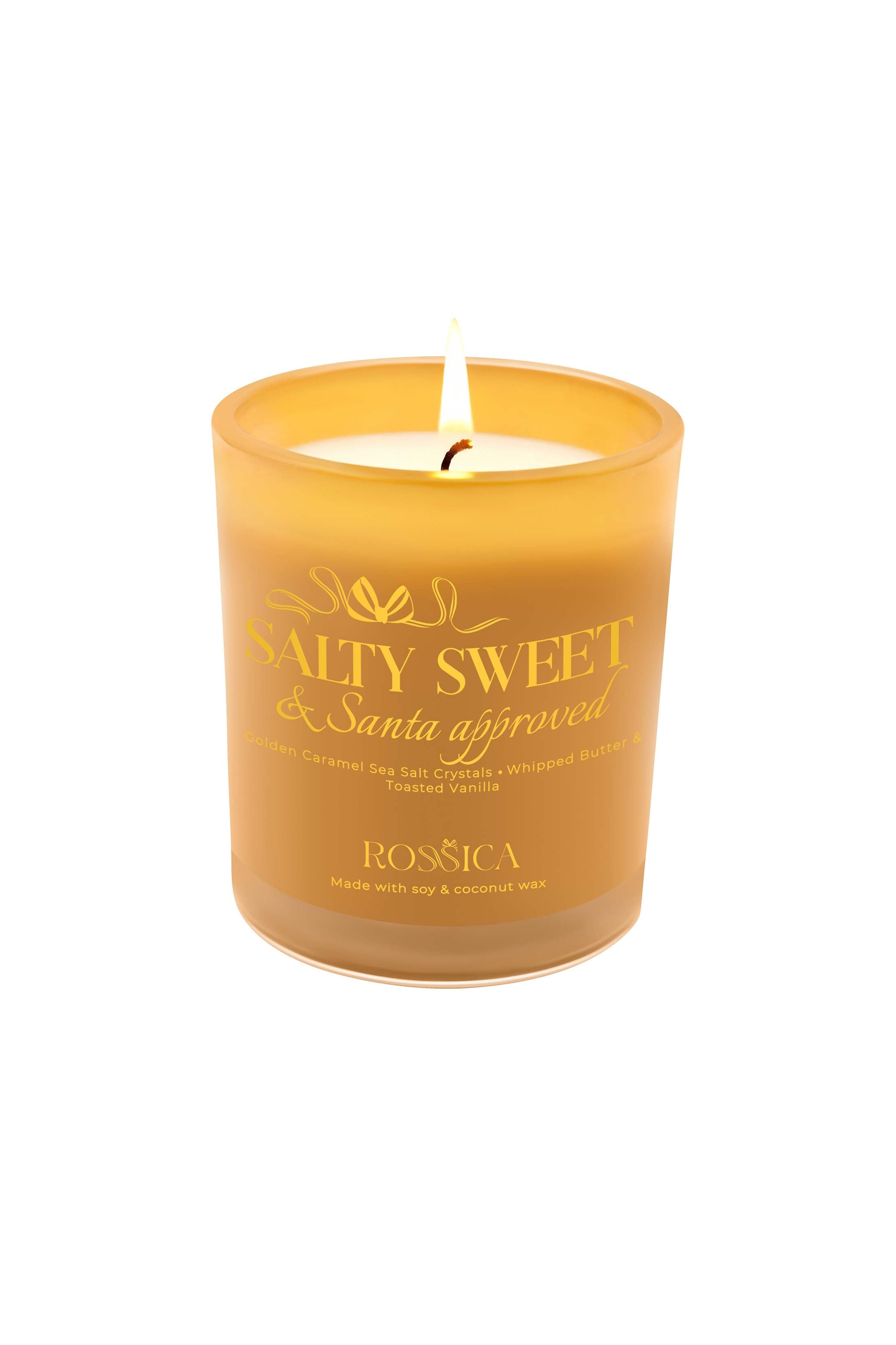 Salty, Sweet & Santa Approved Candle