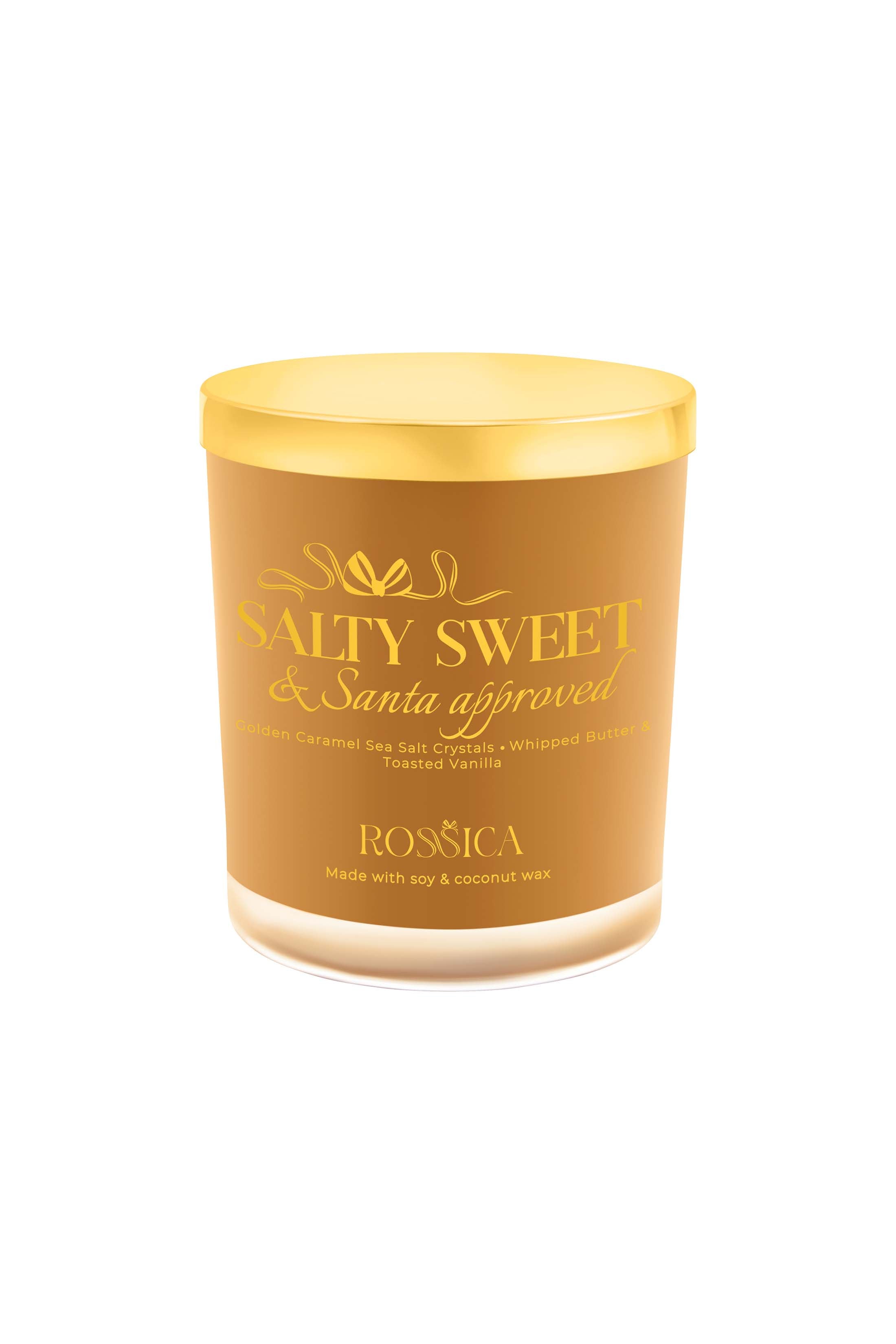 Salty, Sweet & Santa Approved Candle