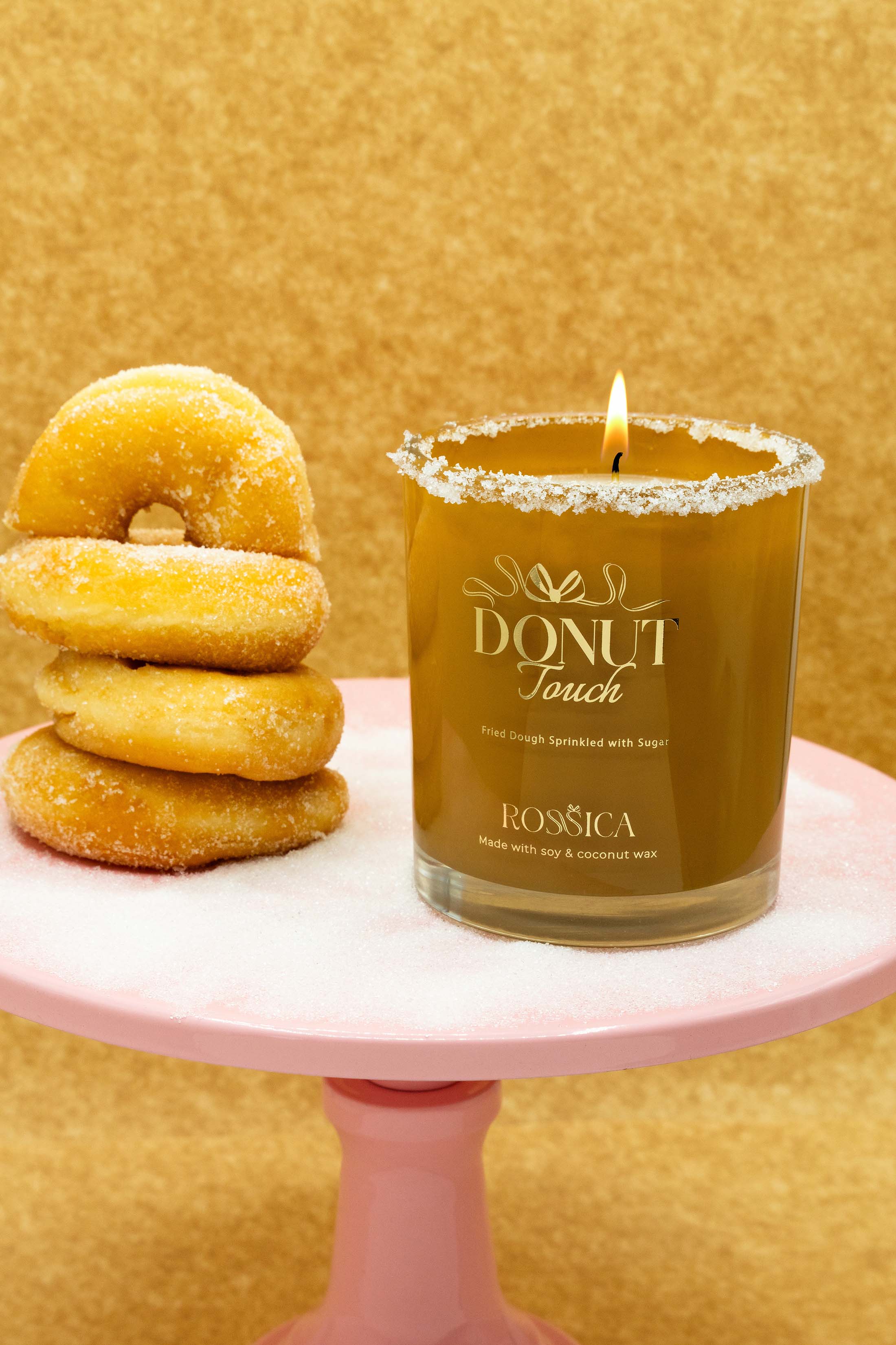 Donut Touch Candle