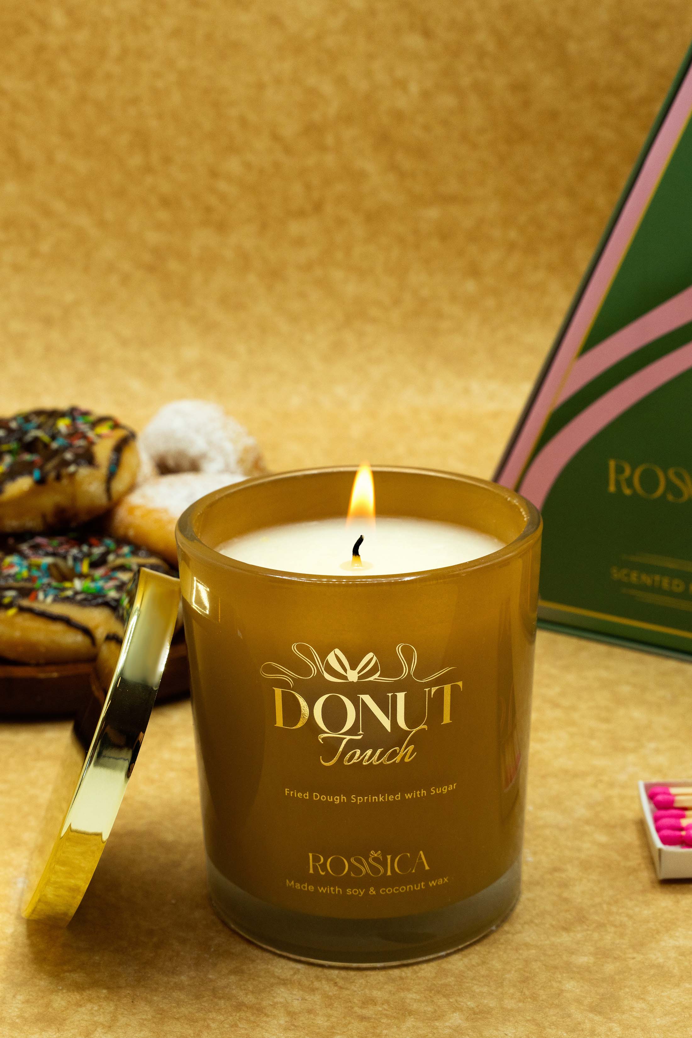 Donut Touch Candle