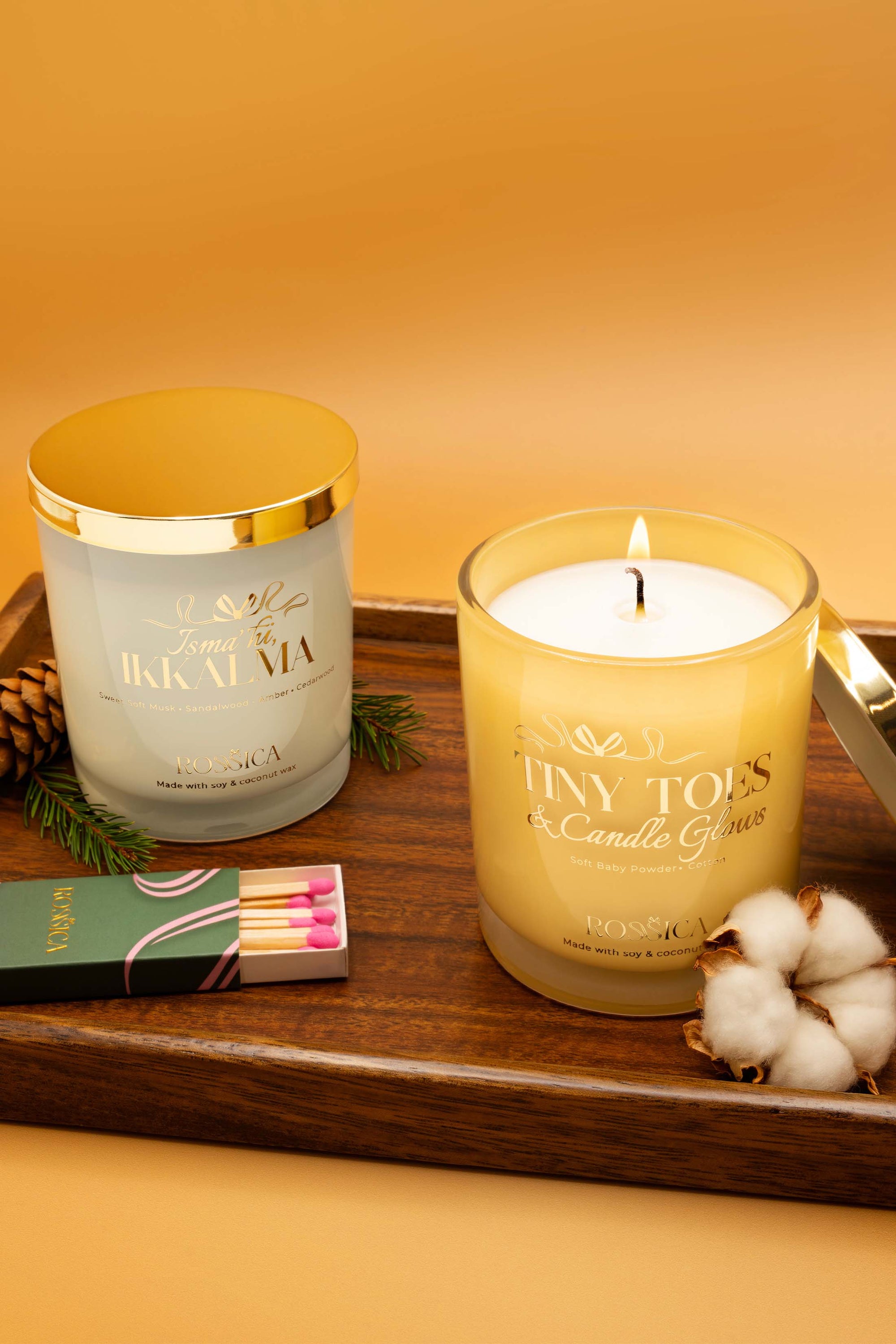 Tiny Toes & Candle Glows Candle