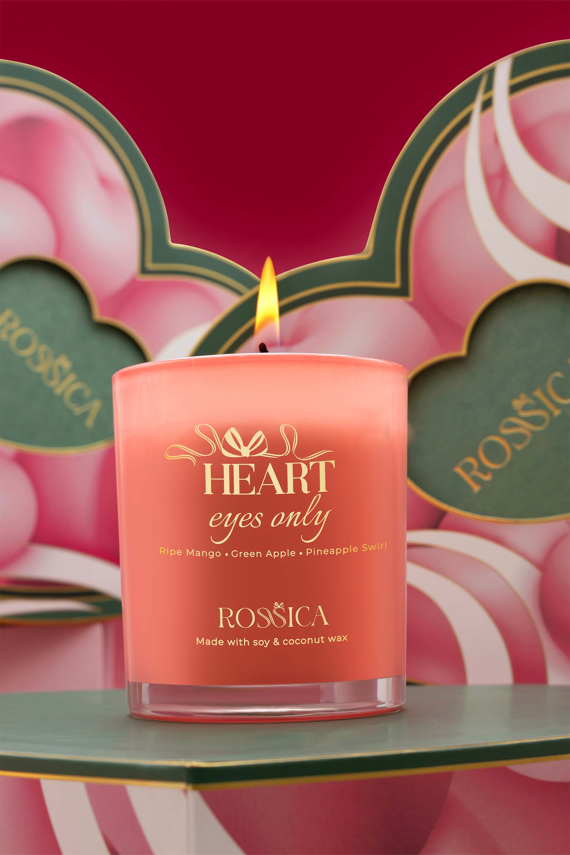 Heart Eyes Only Candle