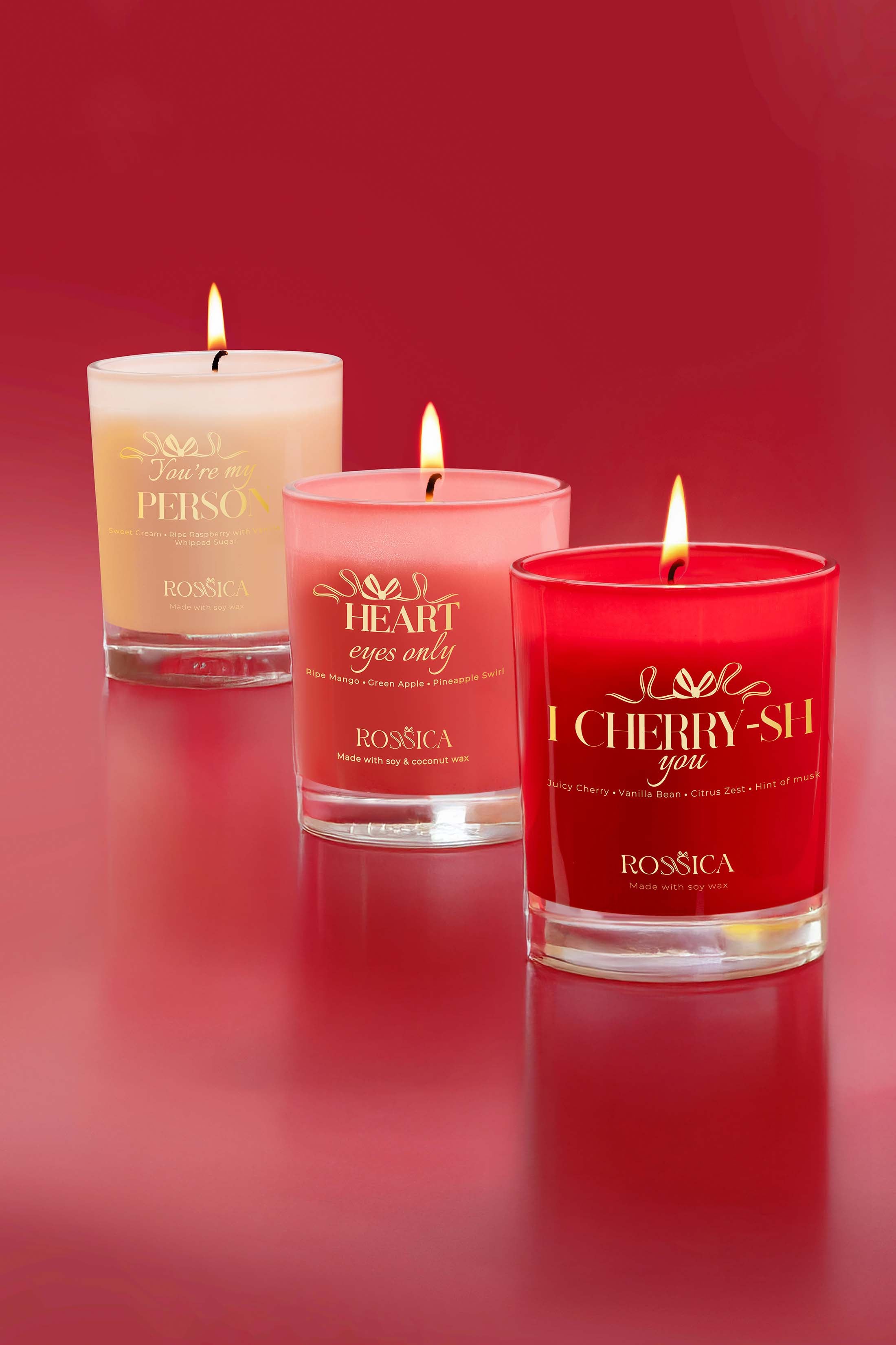 Heart Eyes Only Candle