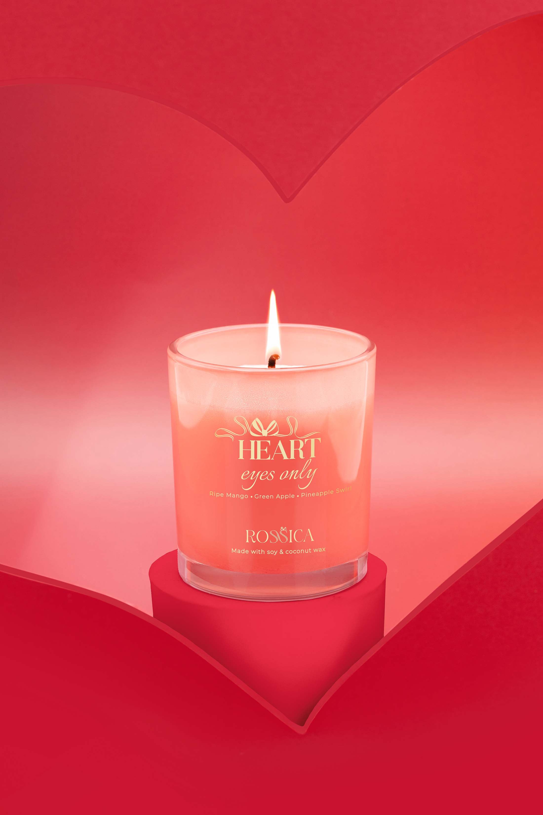 Heart Eyes Only Candle