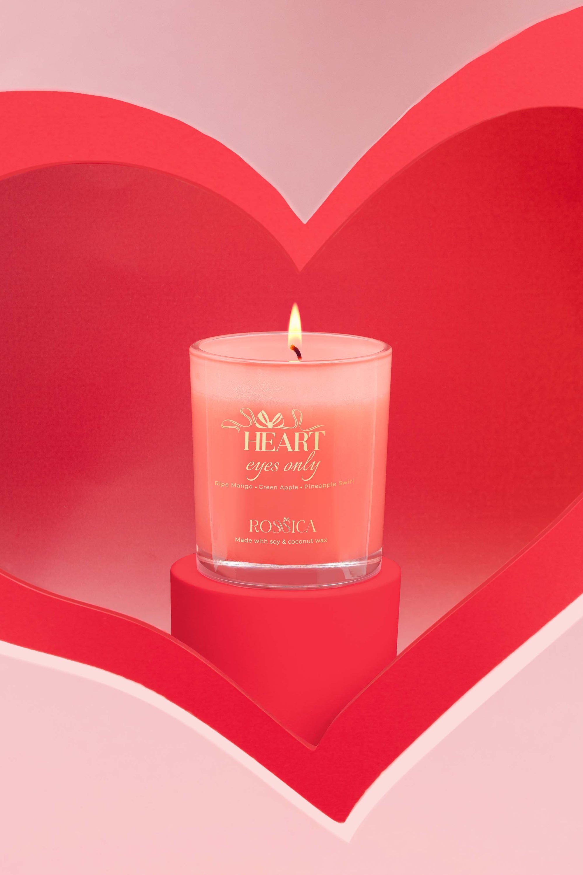 Heart Eyes Only Candle