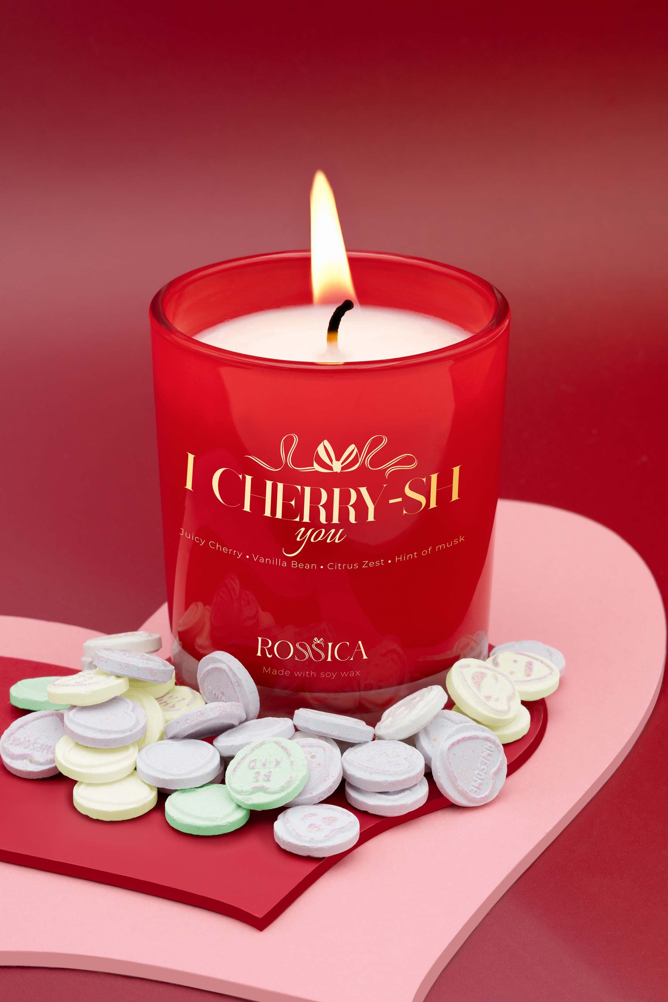 I Cherry-ish you! Candle