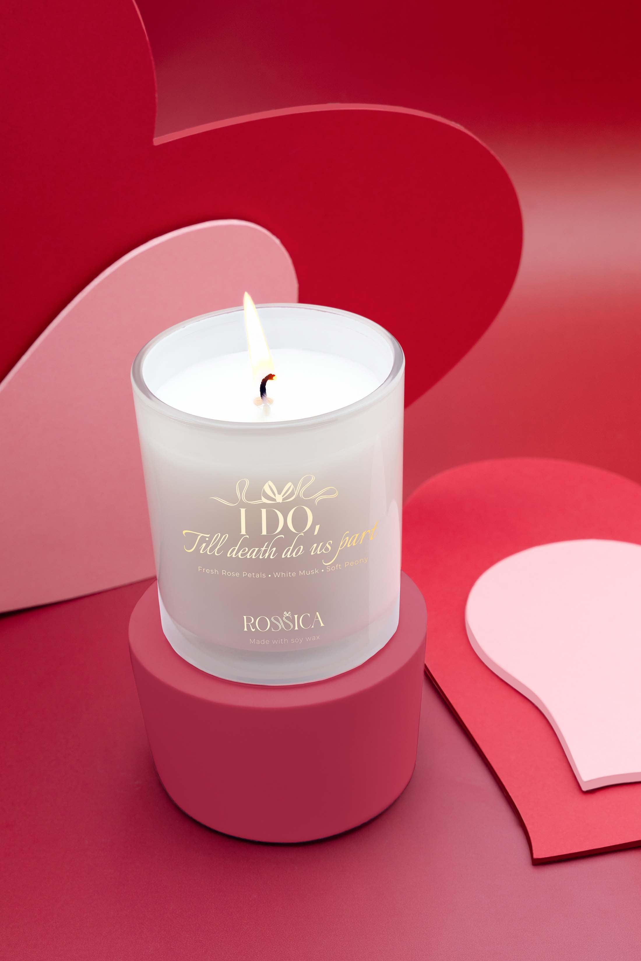 I Do, Till Death Do Us Part Candle
