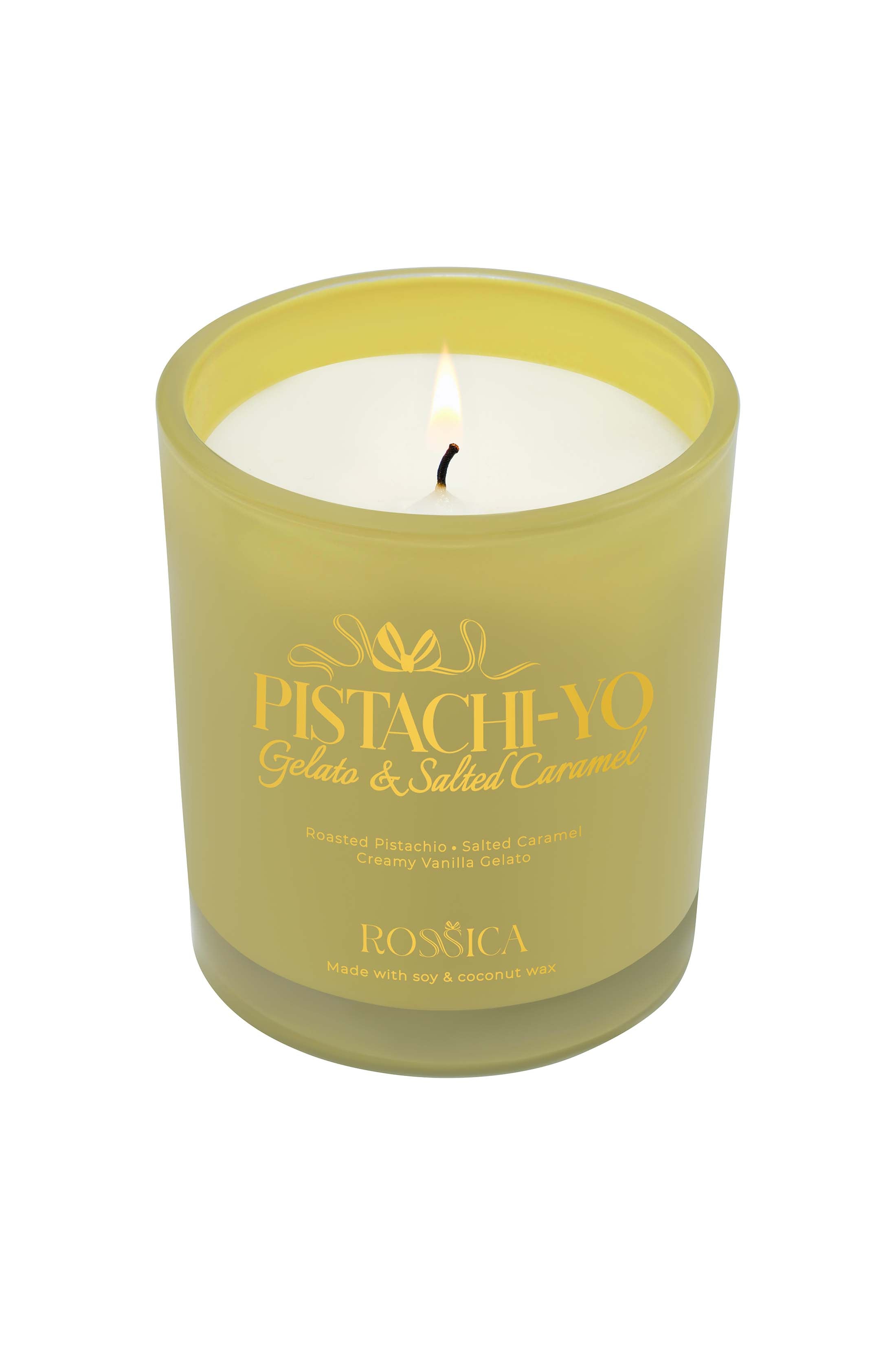 Pistachi-YO Gelato & Salted Caramel Candle