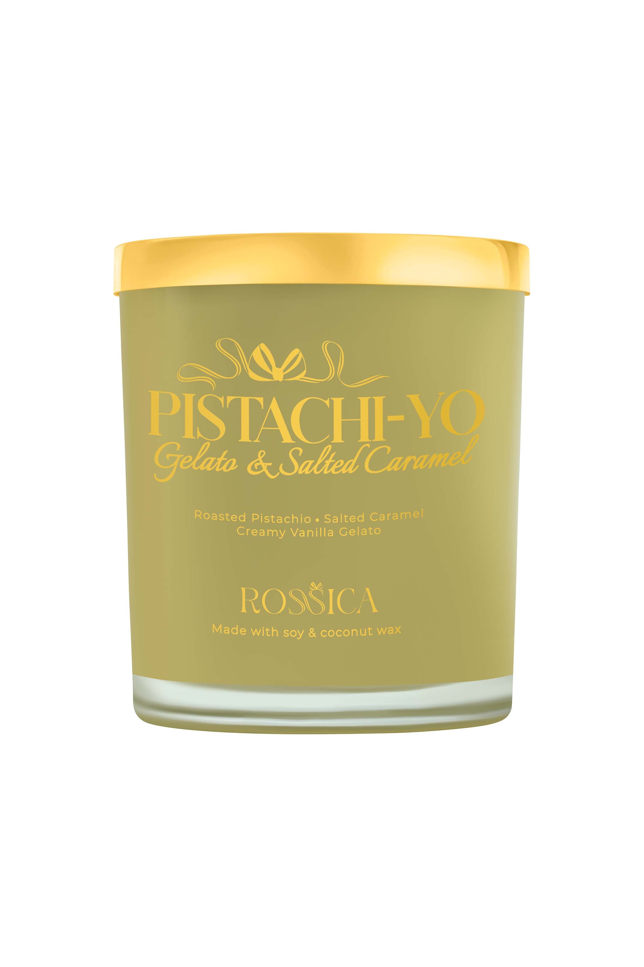 Pistachi-YO Gelato & Salted Caramel Candle