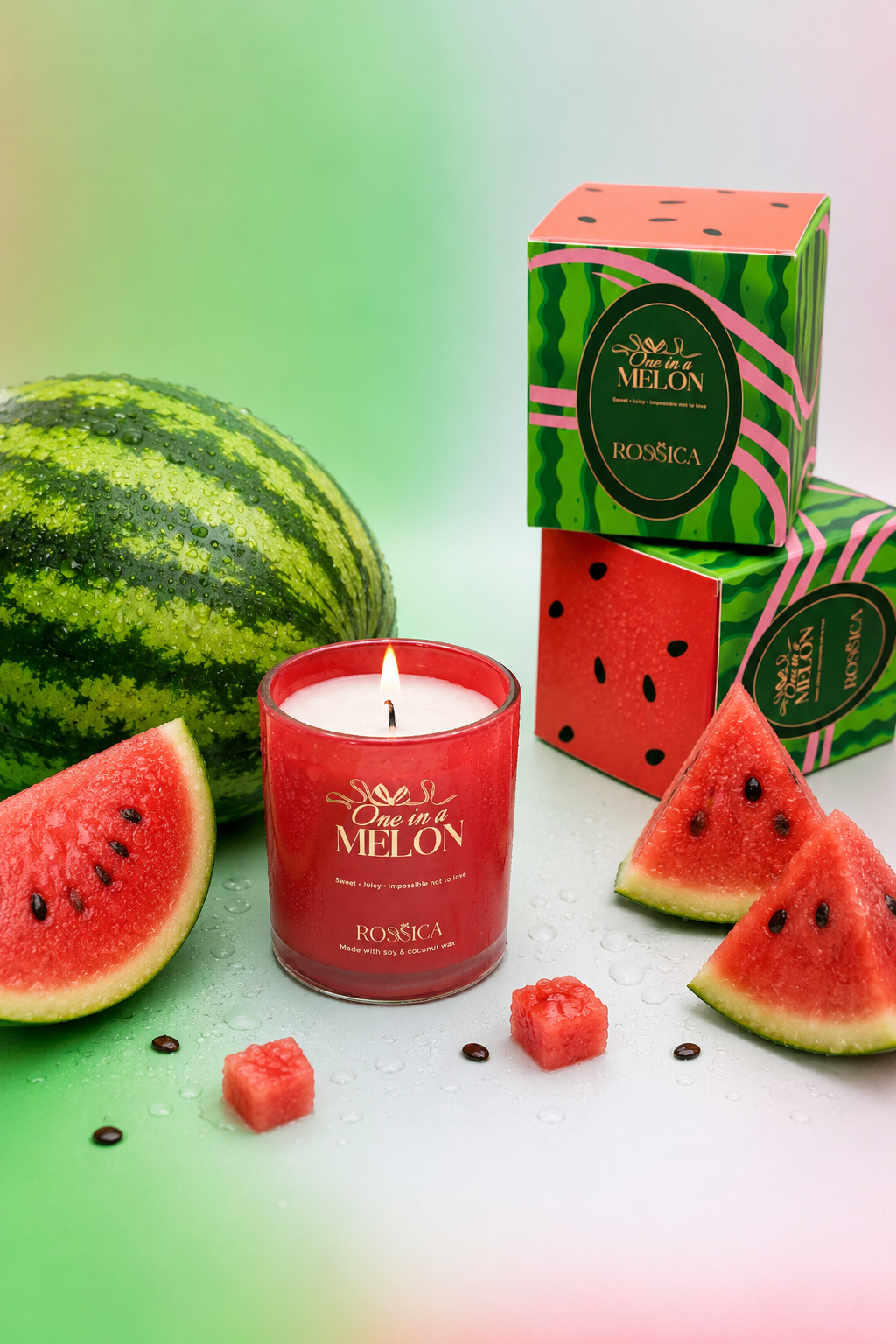 One in a Melon Candle