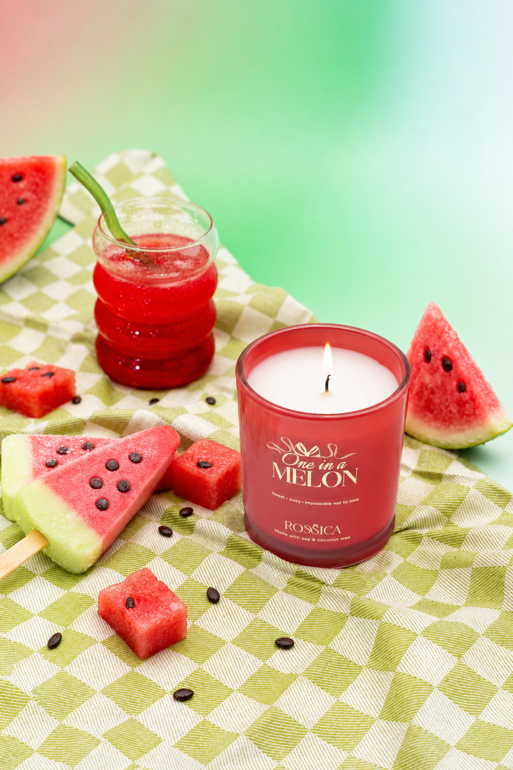 One in a Melon Candle