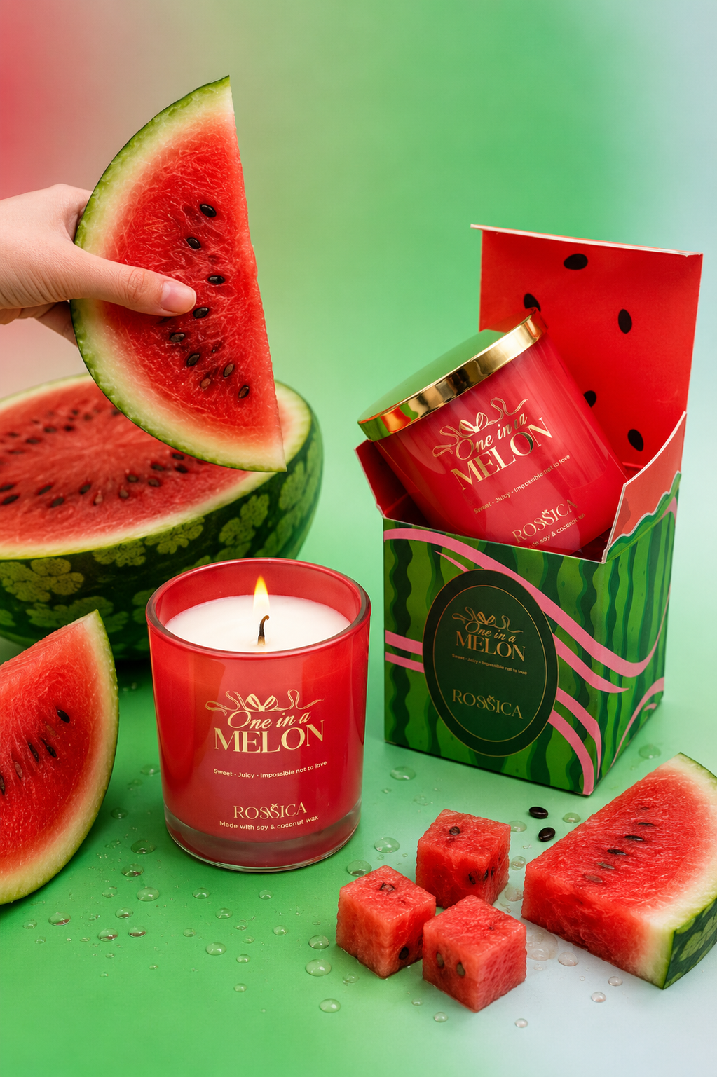 One in a Melon Candle