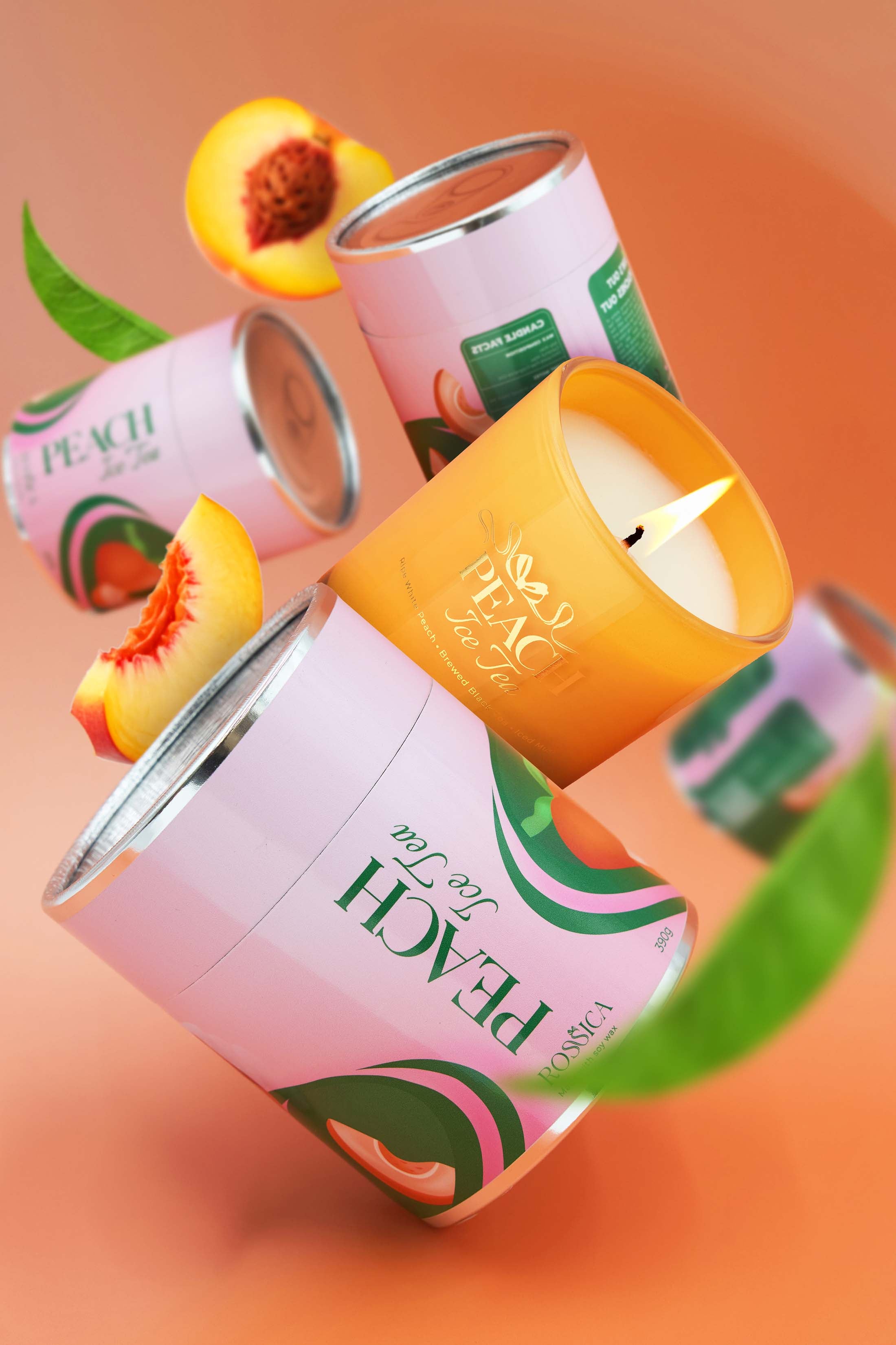 Peach Candle