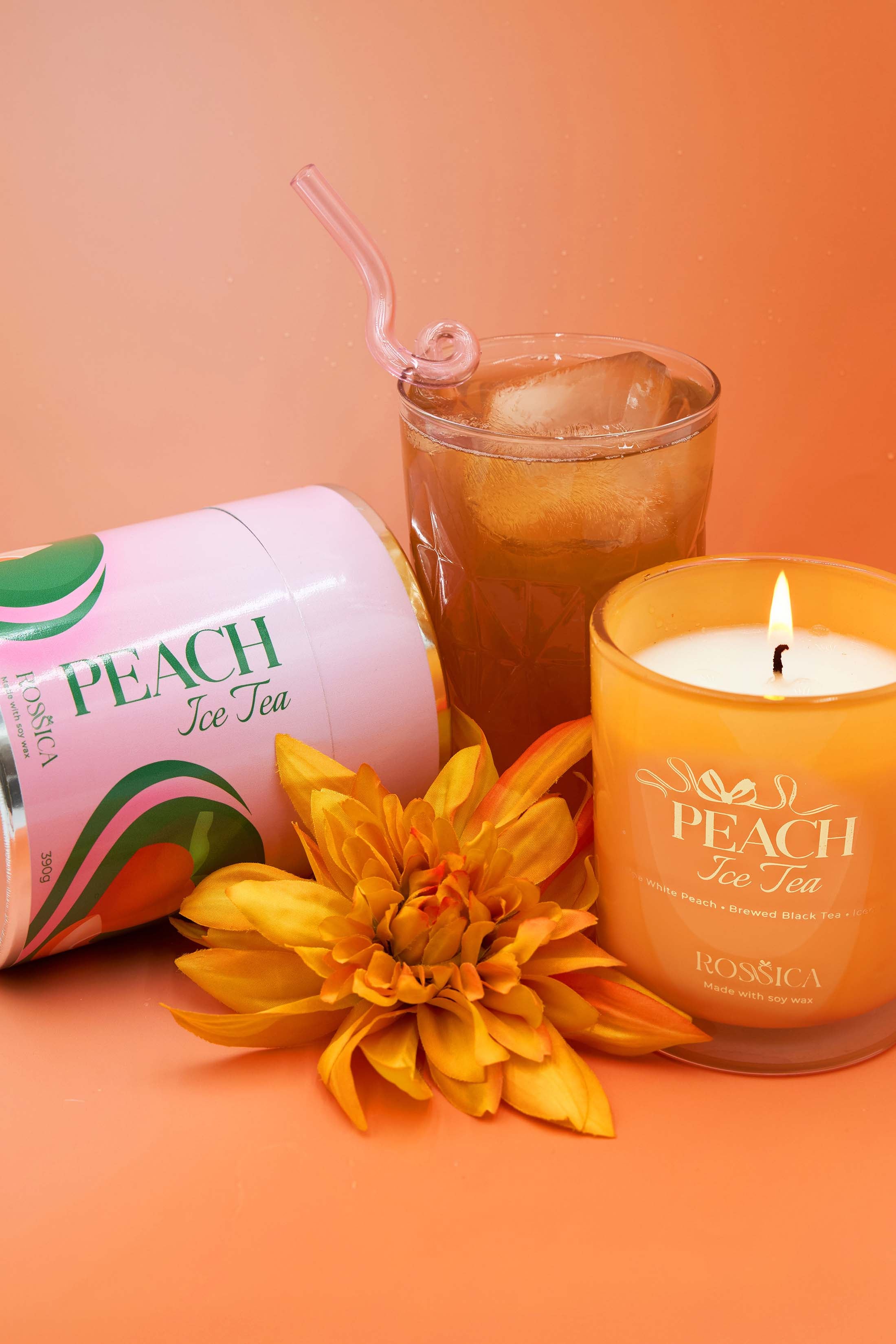Peach Candle
