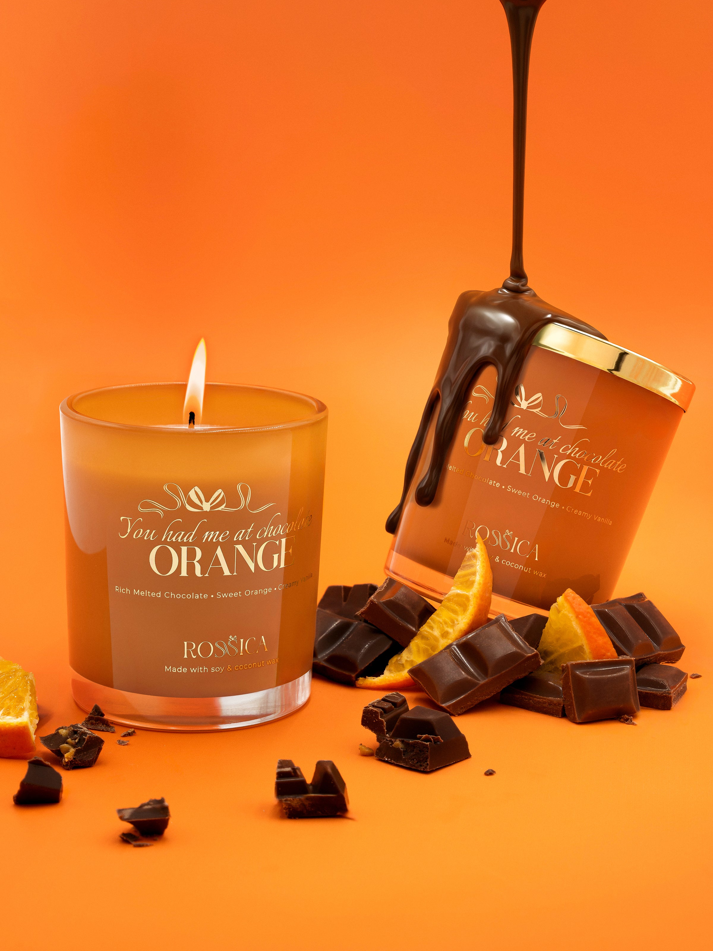 You had me at Chocolate Orange Candle