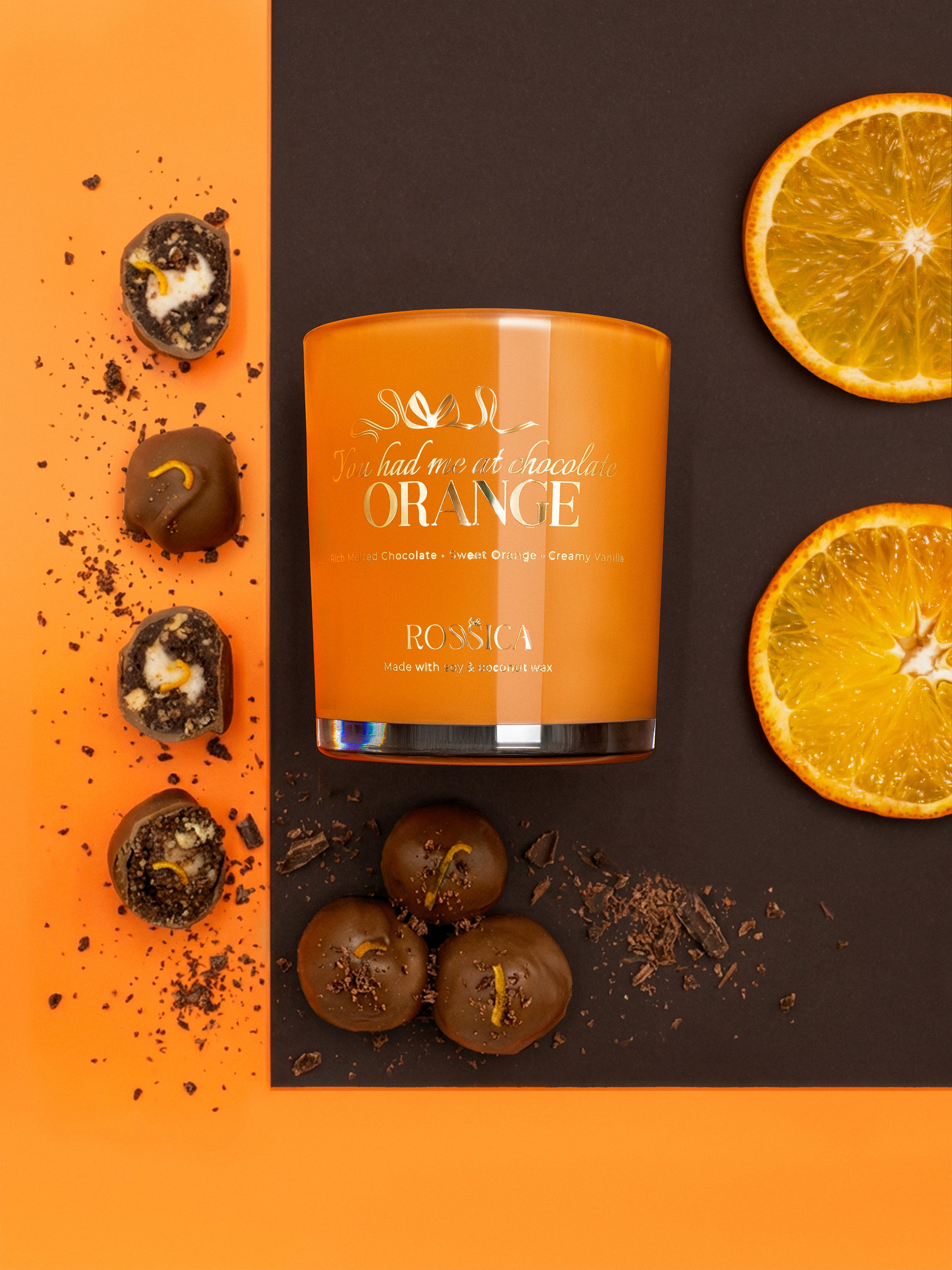 You had me at Chocolate Orange Candle