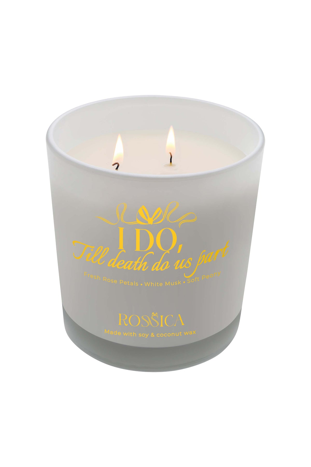 I Do, Till Death Do Us Part Candle
