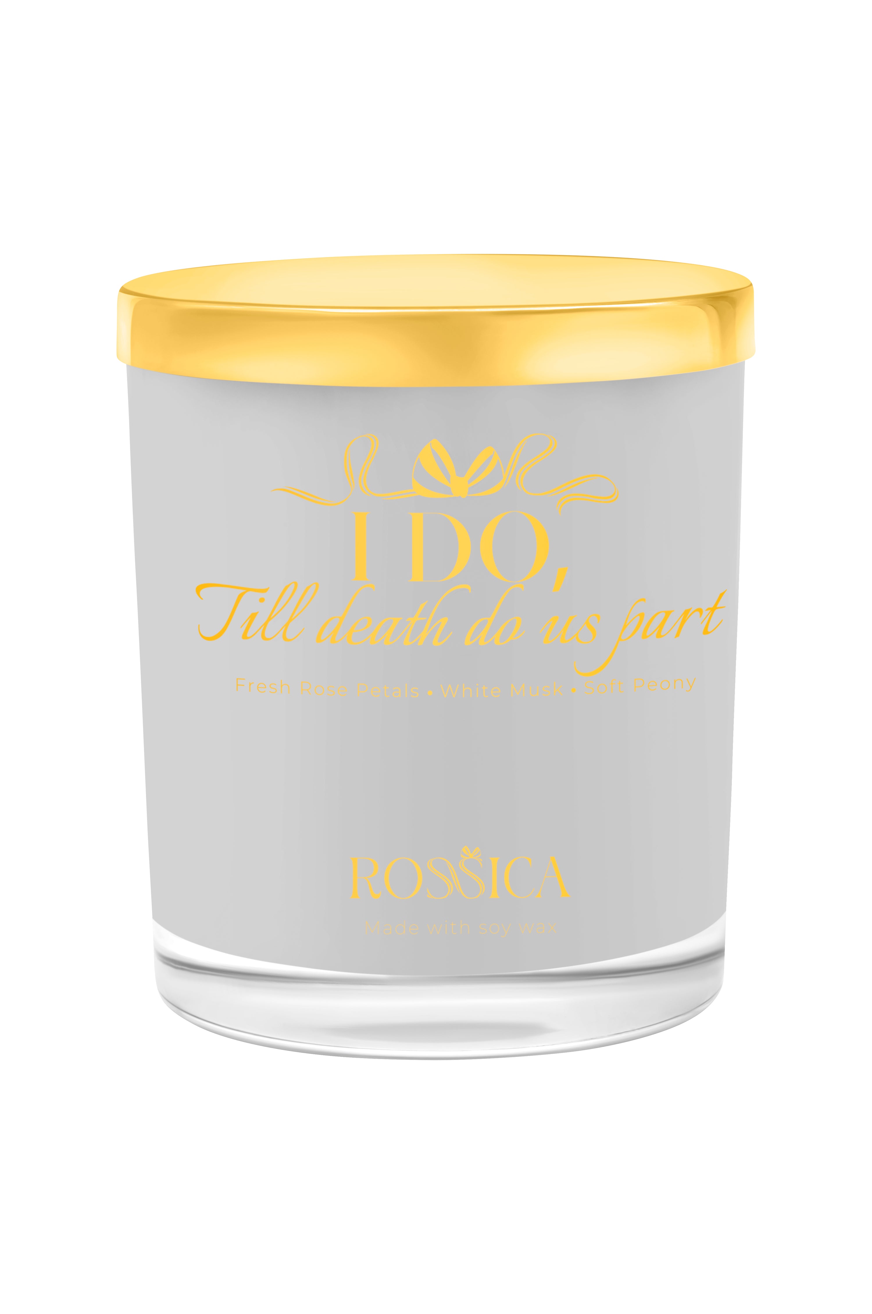 I Do, Till Death Do Us Part Candle