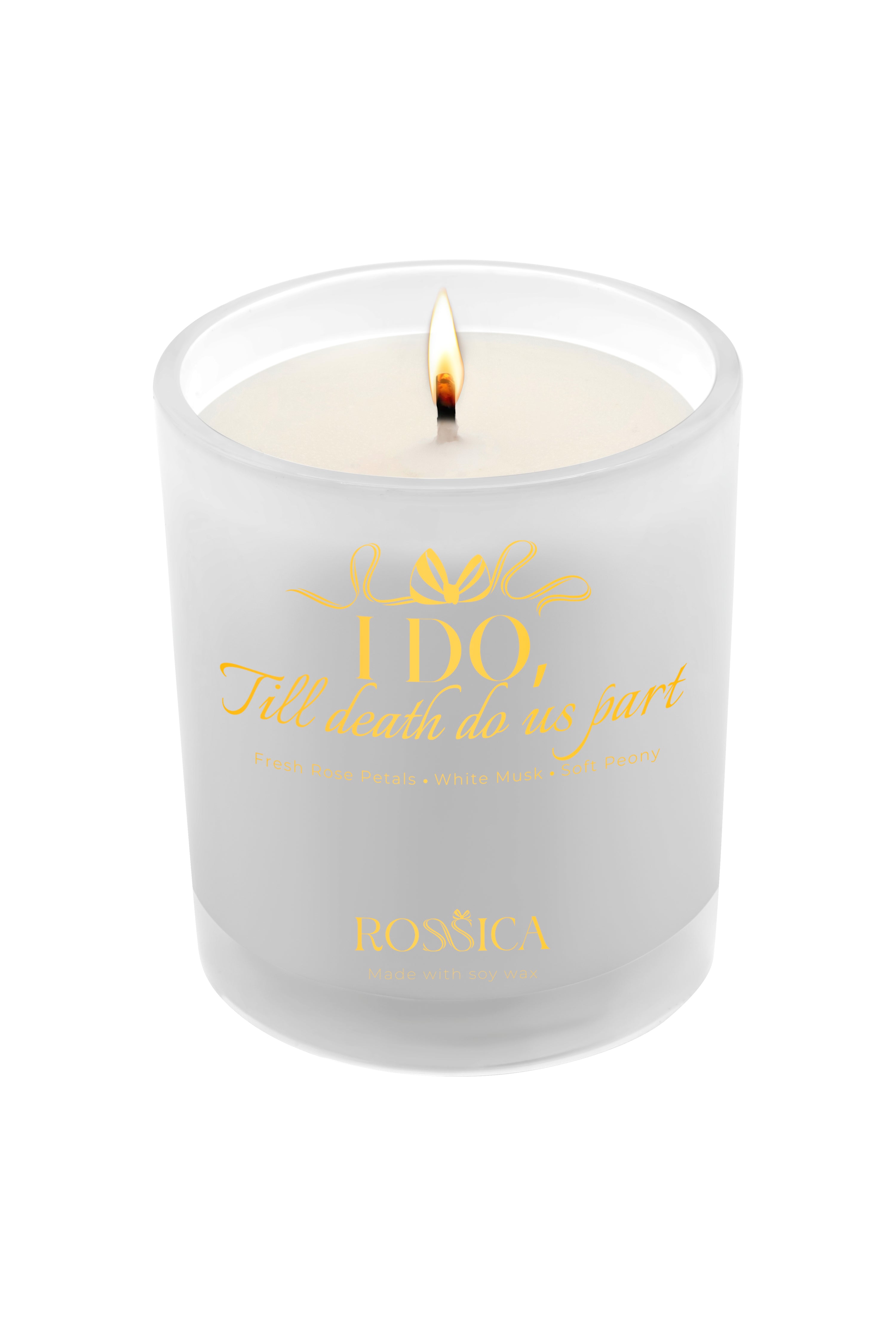 I Do, Till Death Do Us Part Candle