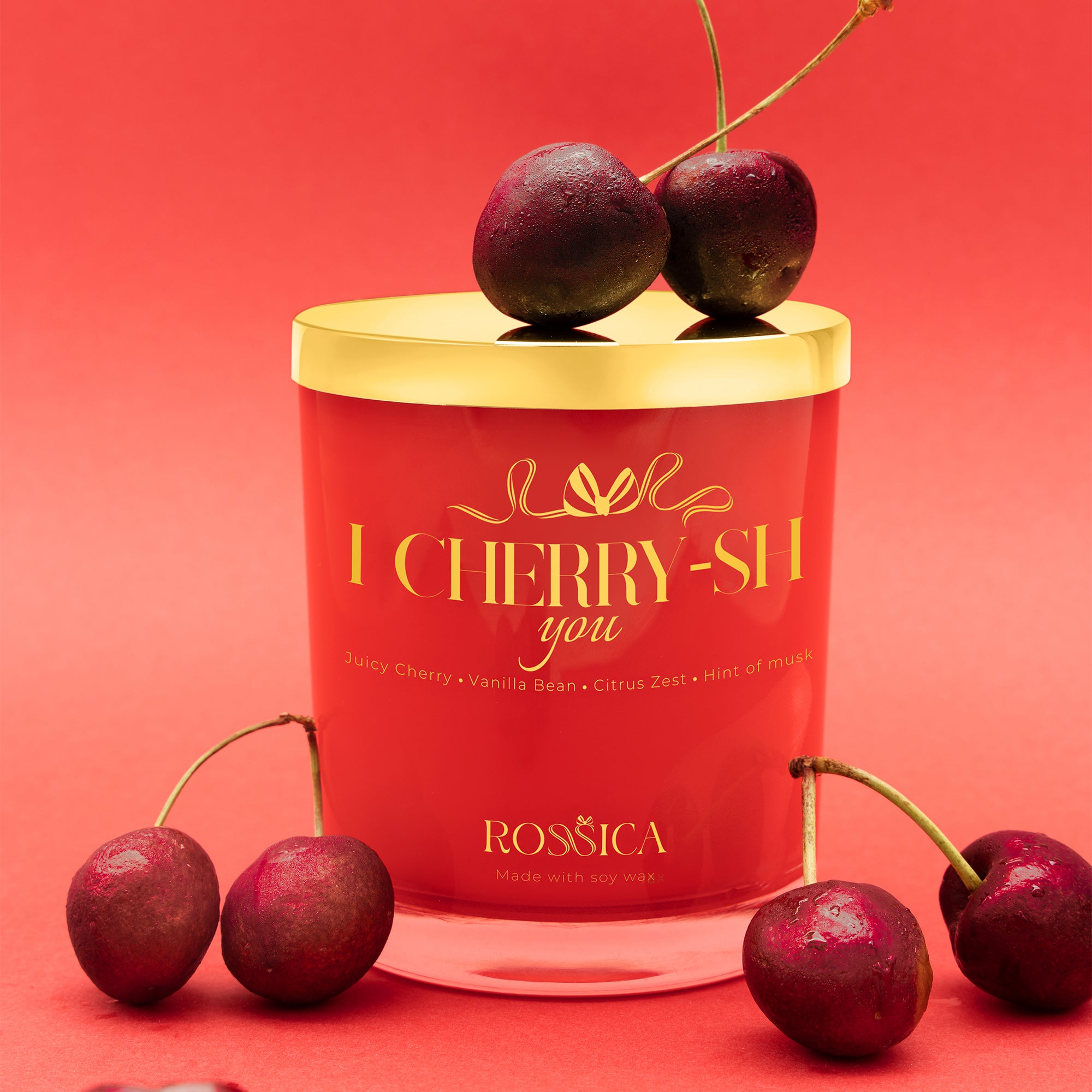 I Cherry-ish you! Candle
