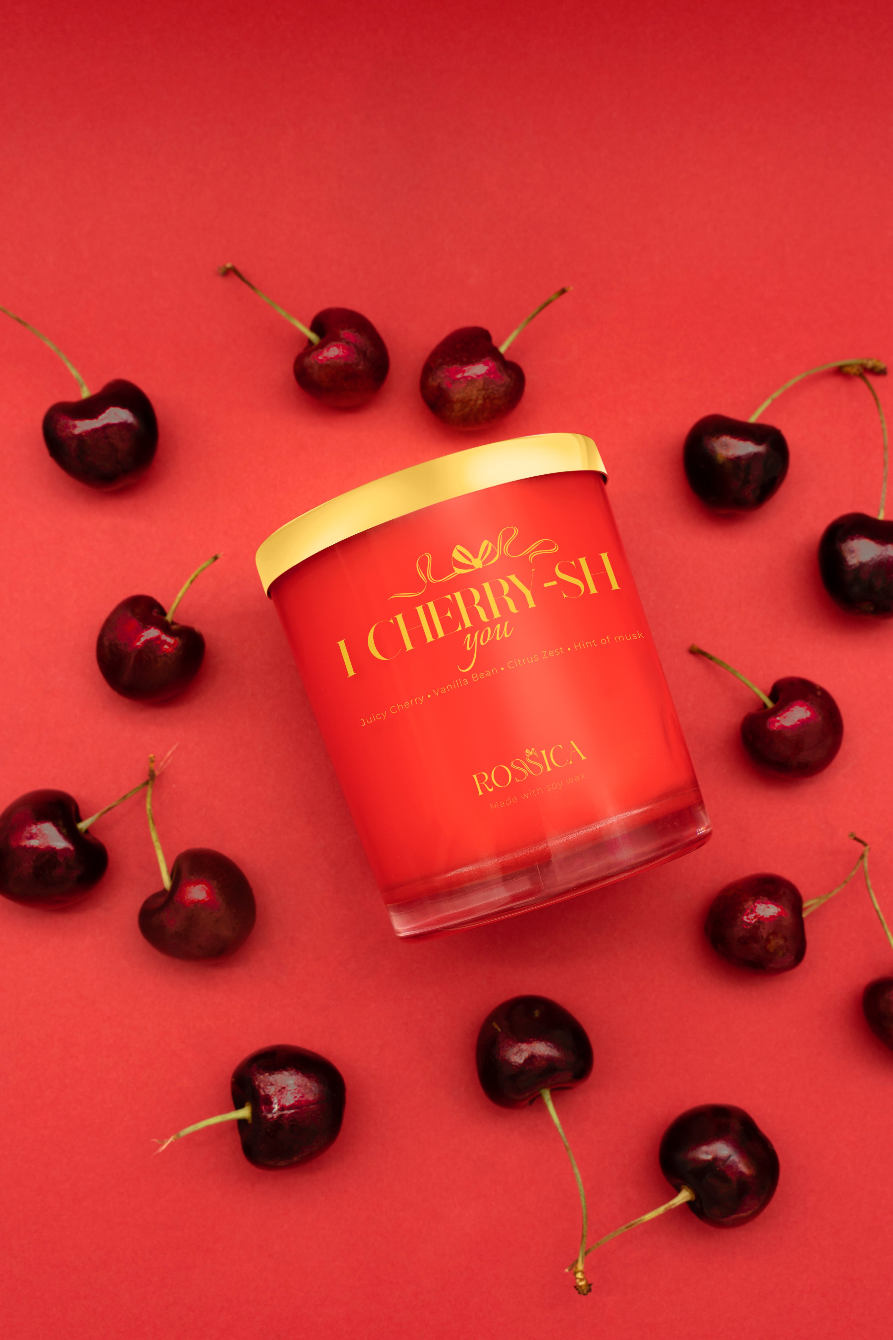 I Cherry-ish you! Candle