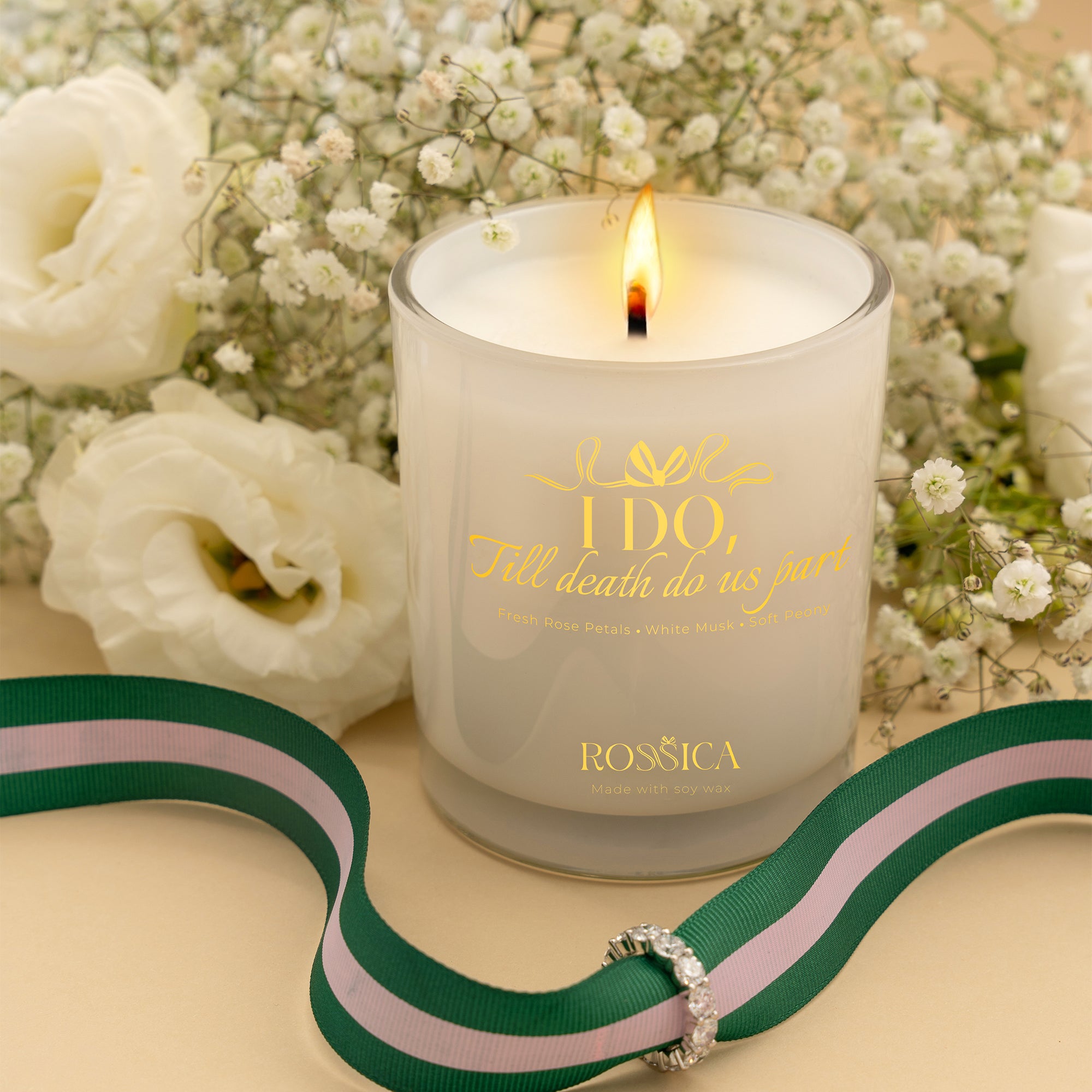 I Do, Till Death Do Us Part Candle