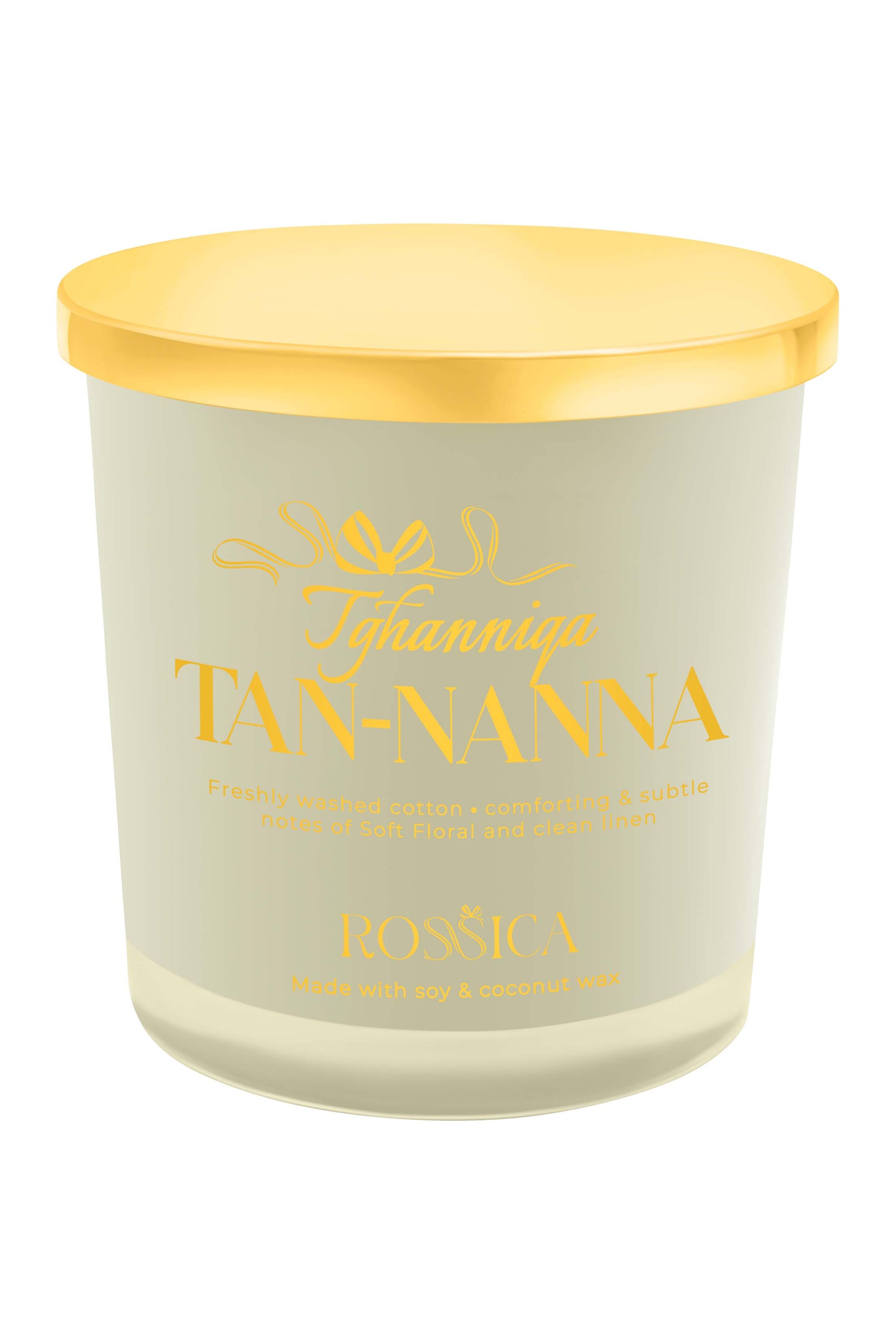 Tgħanniqa tan-Nanna 3 Wick Candle
