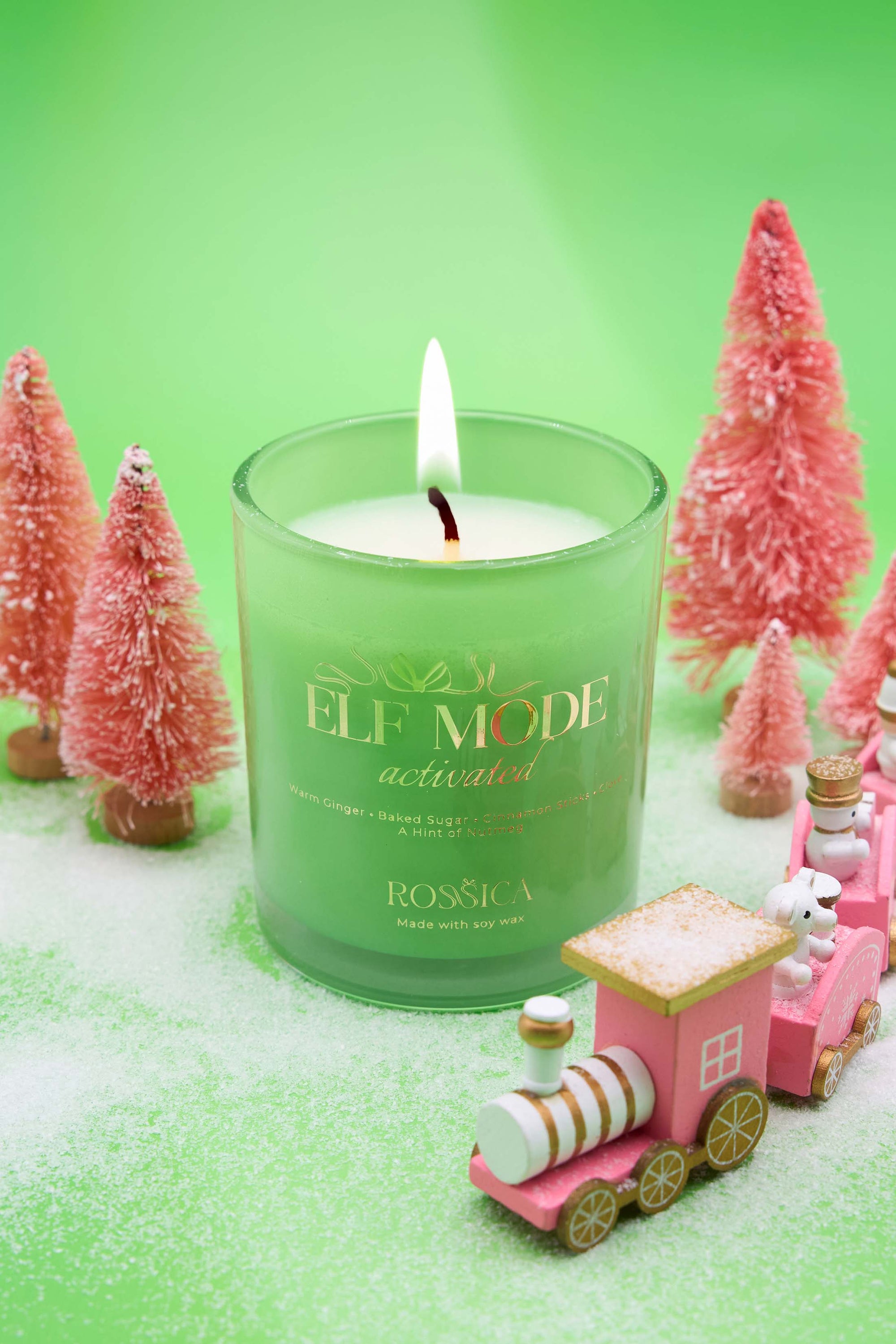 Elf Mode Activated Candle