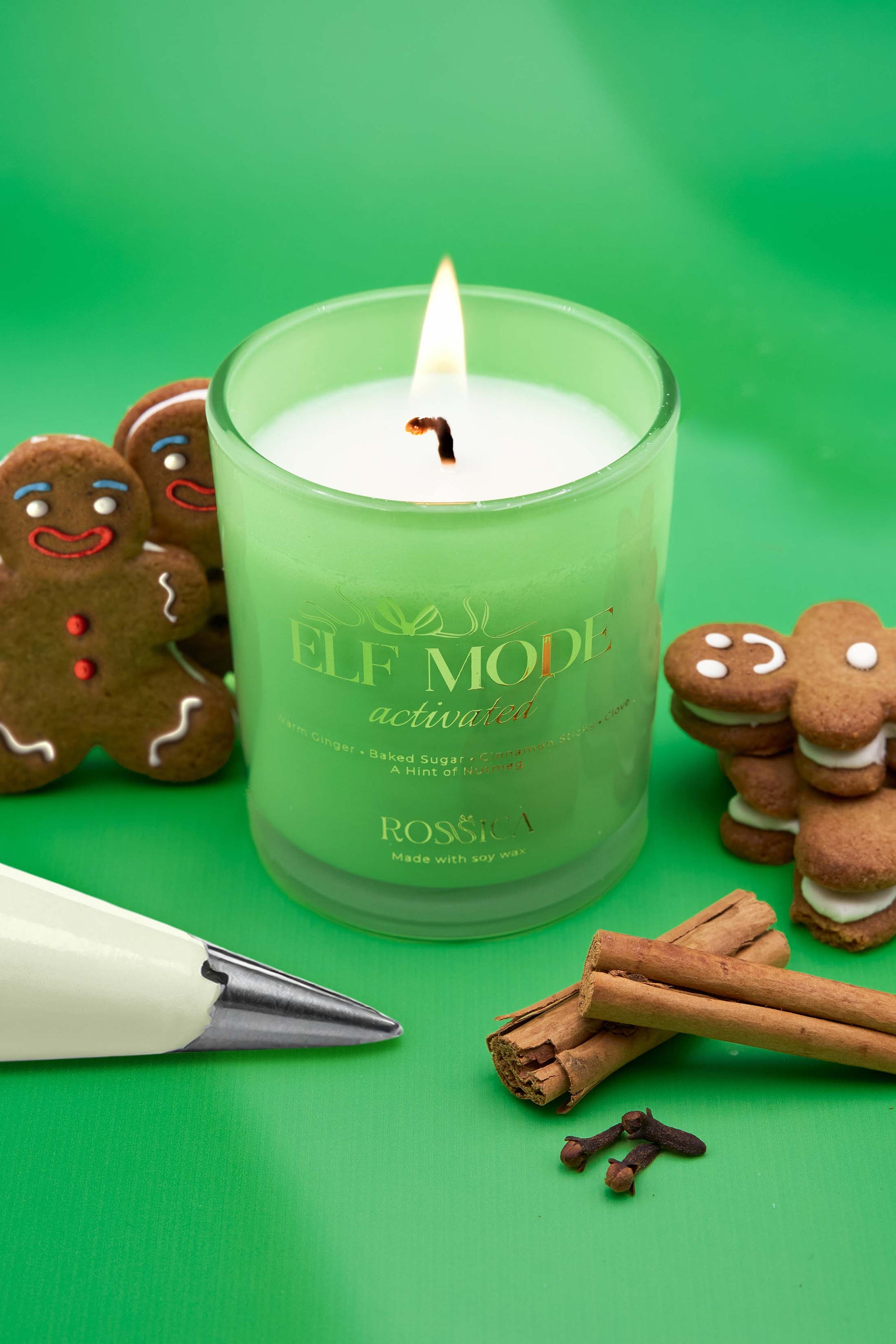 Elf Mode Activated Candle