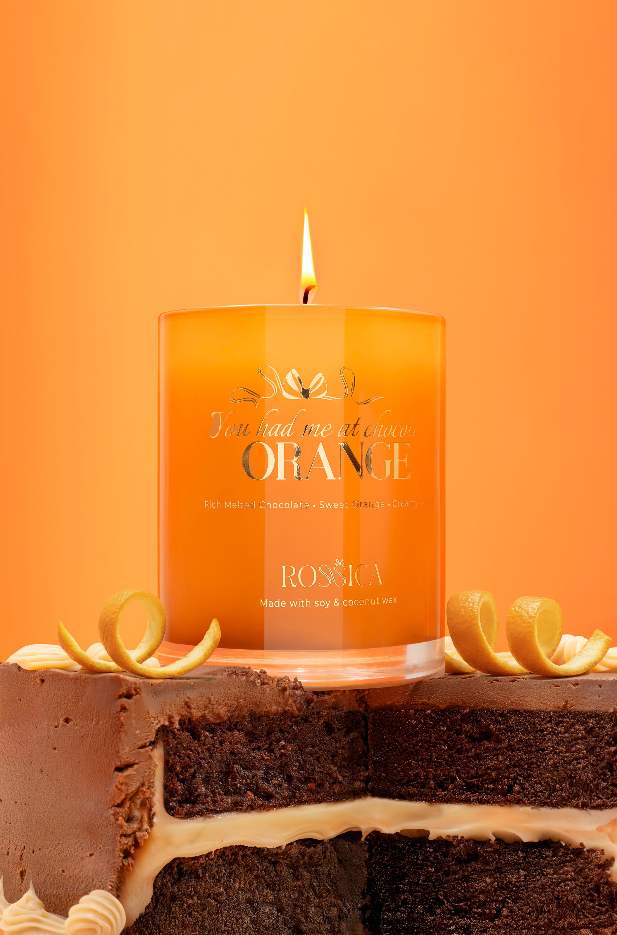 You had me at Chocolate Orange Candle
